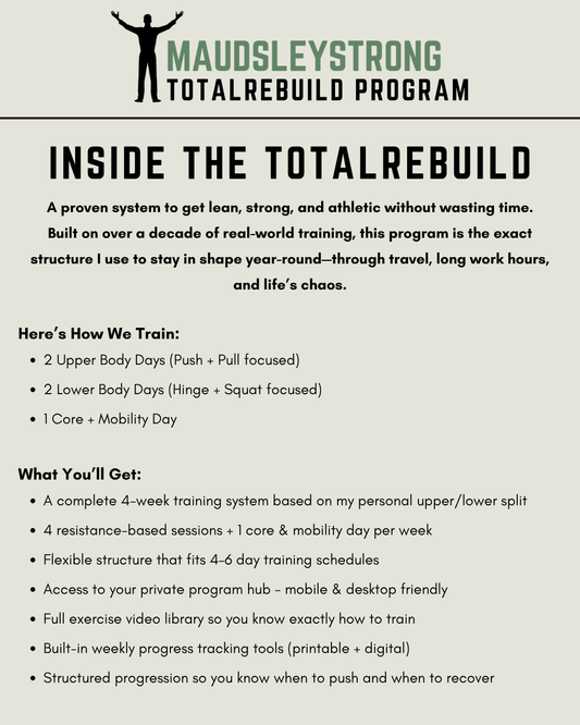 The MaudsleyStrong TotalRebuild Program