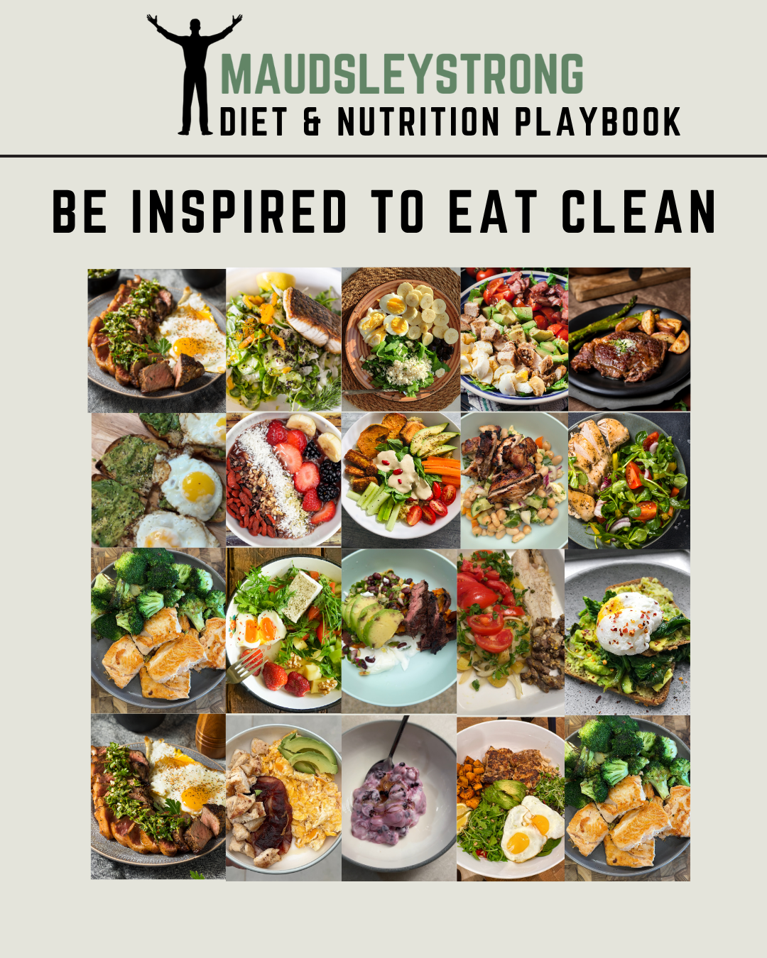 The MaudsleyStrong Diet & Nutrition Playbook